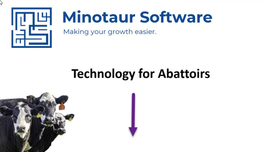Webinar on Software for Abattoirs and Meat Processors